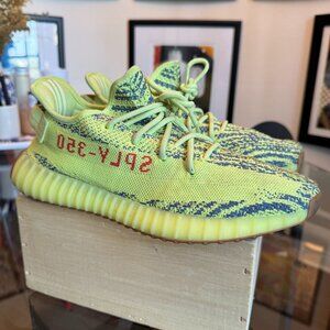 Adidas Yeezy Boost 350 V2 “Semi Frozen Yellow,” Men’s 10.5, Very Good Condition